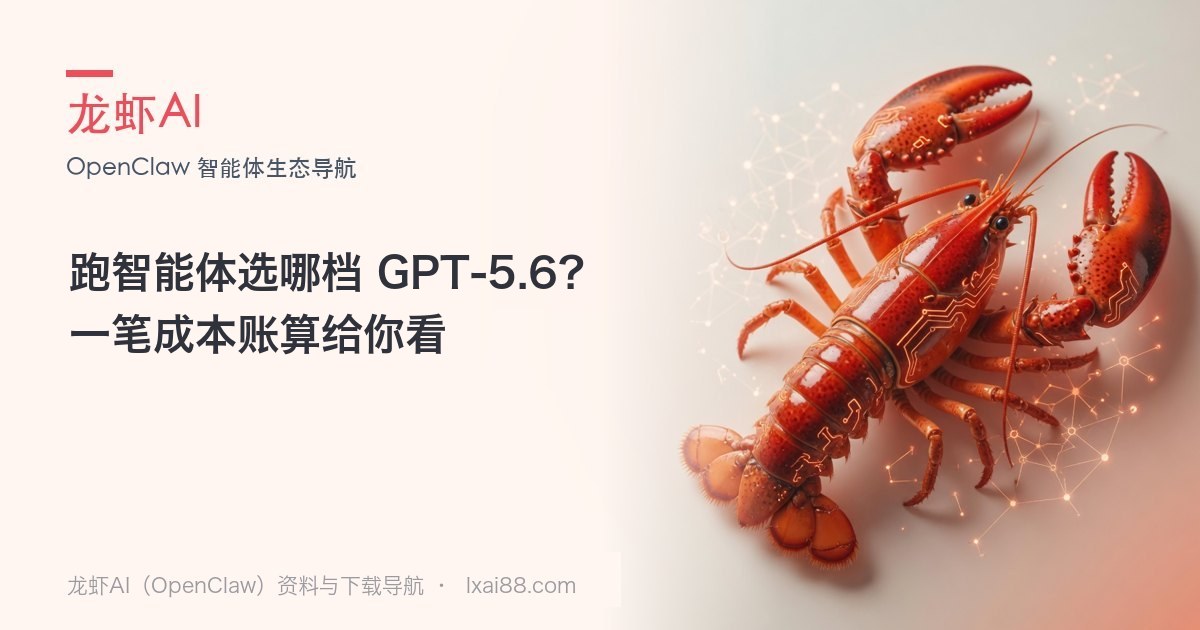 龙虾接 GPT-5.6 选型封面